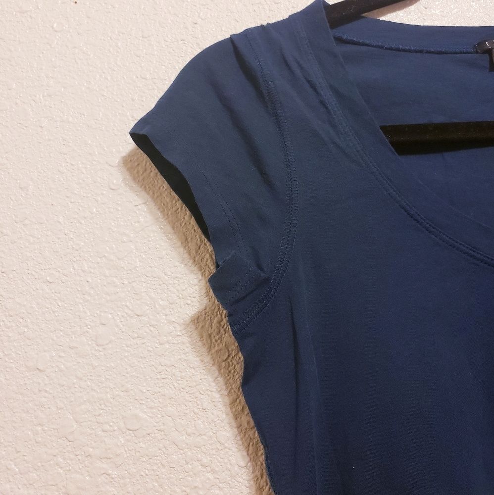 Theory Blue Basic Tee - image 6